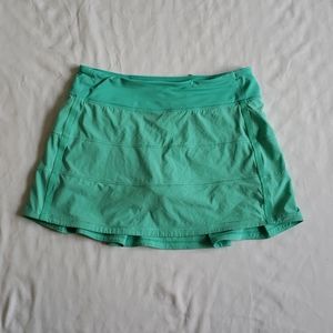Lululemon skirt skirt size 6 tall mint green